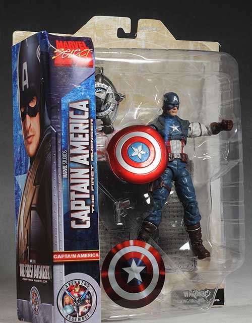 Captain America, Red Skull Marvel Select figures by DST