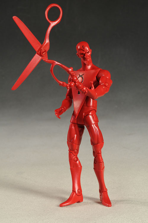 Riddler, Mercury, Azrael action figures by Mattel