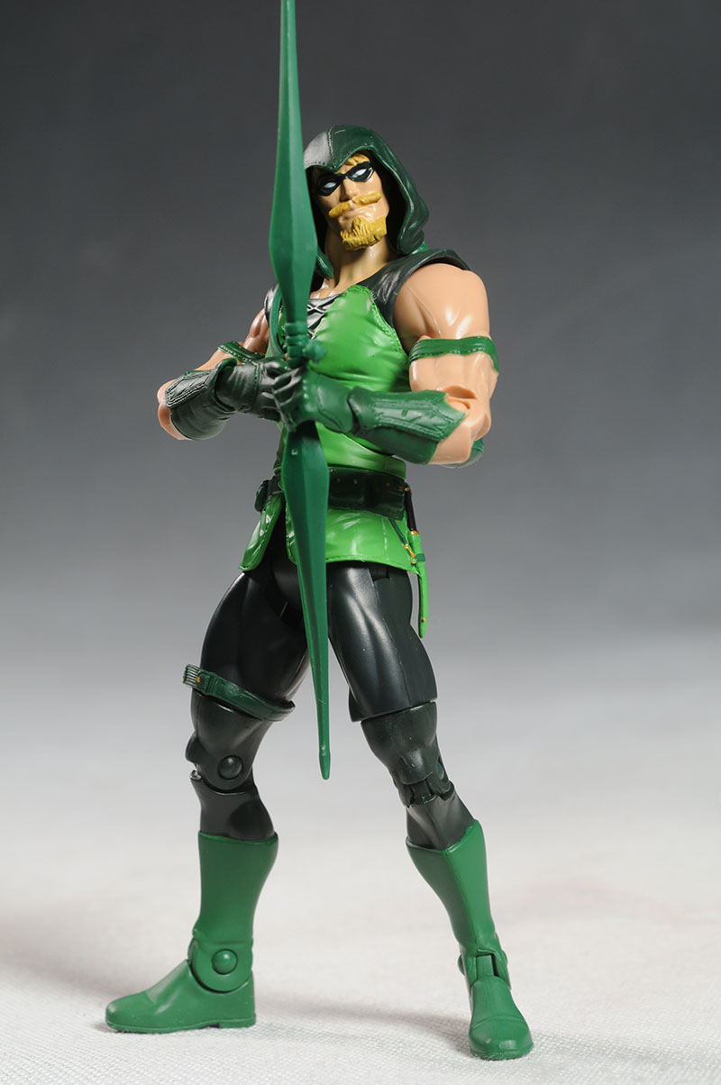 Hawk, Dove, Green Arrow, Red Arrow DCUC figures by Mattel