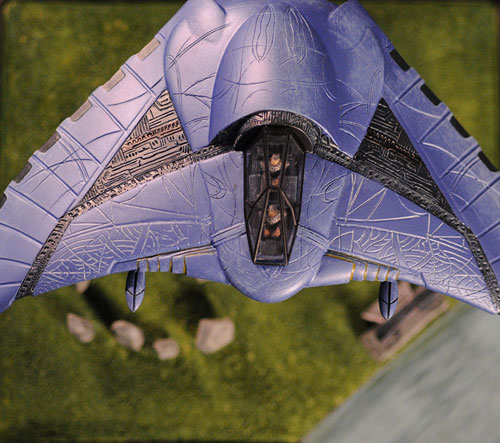 Stargate Death Glider statue by Quantum Mechanix