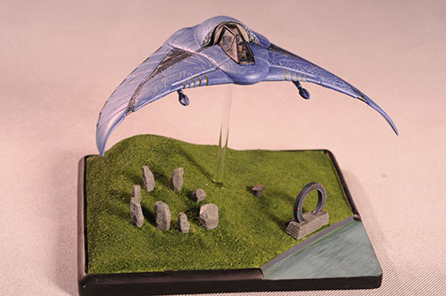 Stargate Death Glider statue by Quantum Mechanix