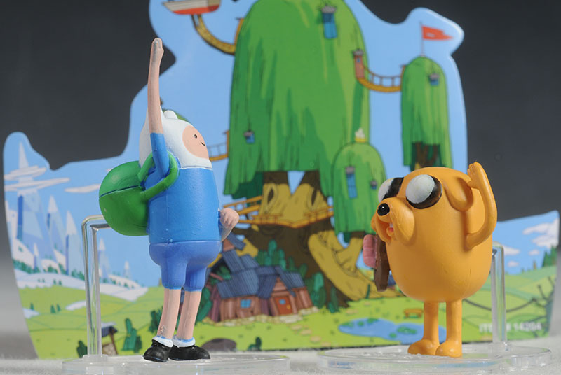 Adventure Time Jake, Finn figures by Jazwares