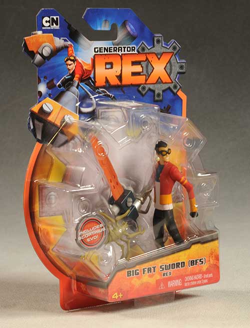 Generator Rex action figure by Mattel