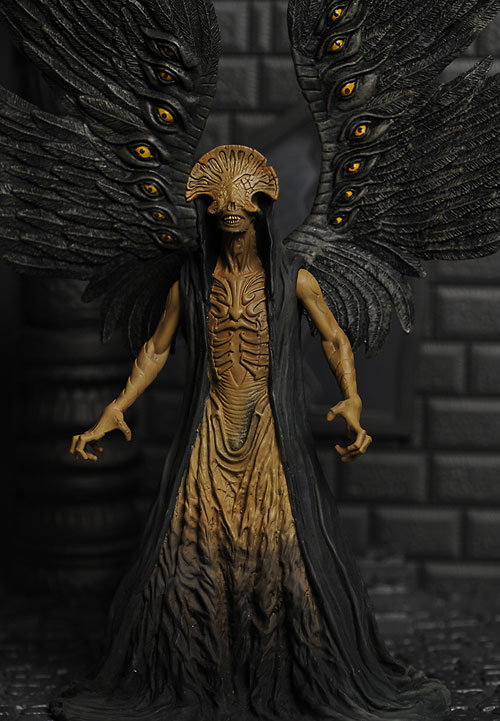 Review and photos of Angel of Death Hellboy II action figure by Mezco