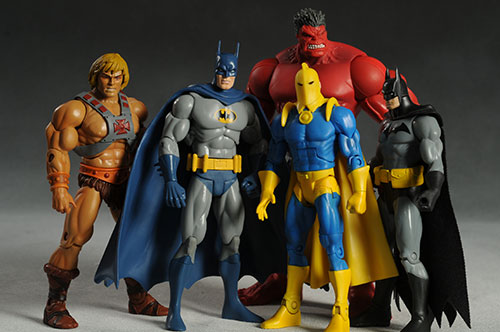 History of the DC Universe Batman action figure by DC Direct
