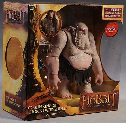 The Hobbit An Unexpected Journey 2 New Action Figures Bilbo Grinnah The Goblin 