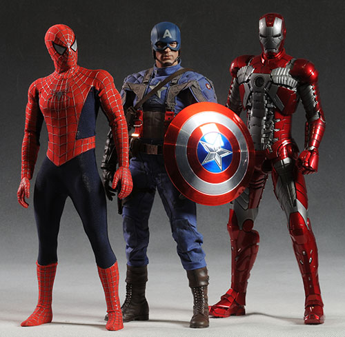 Captain America sixth scale action figure by Hot Toys by Hot Toys