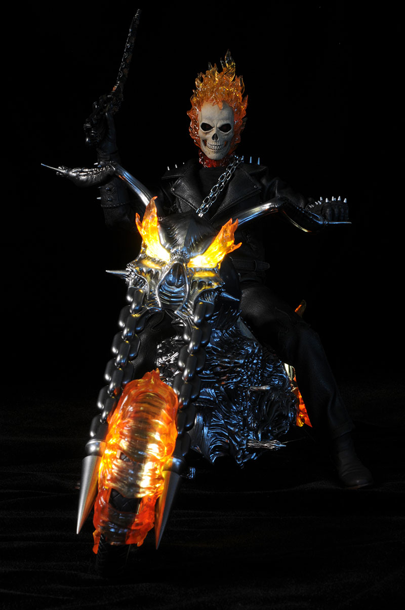 Ghost Rider, Hellcycle action figure by Hot Toys