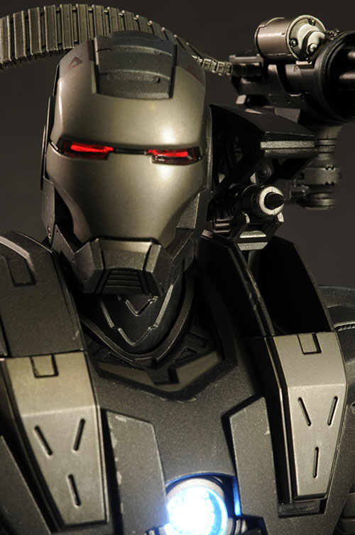 Review and photos of Hot Toys Iron Man 2 War Machine action figure