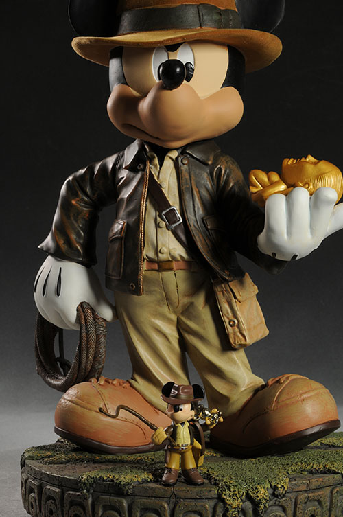 Mickey Mouse as Indiana Jones statue by Disney