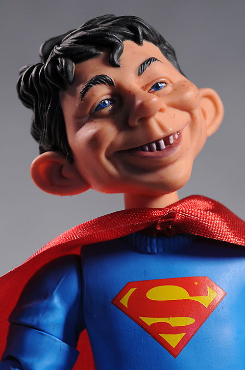 DC Direct MAD Magazine Series 1 Alfred Neuman Superman Just Us League 6" Figure 