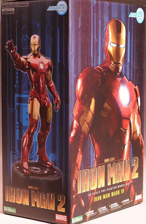 Iron Man MKIV ArtFX Statue by Kotobukiya