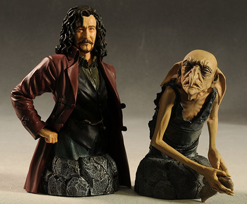 Harry Potter Sirius Black, Kreacher mini-bust by Gentle Giant