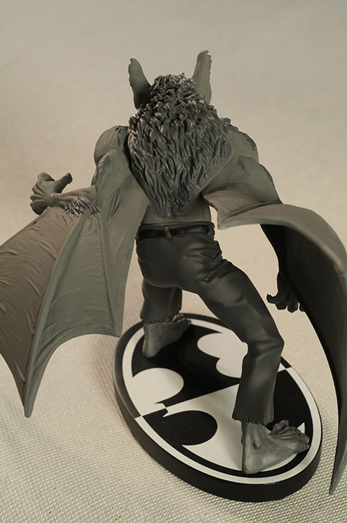 Batman Black White Man-bat statue by DC Direct