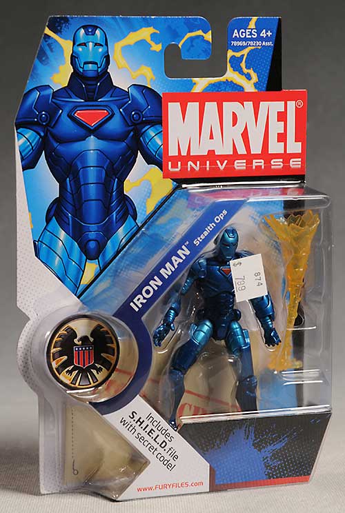 Marvel Universe Iron Man action figure by Hasbro