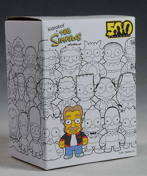 Matt Groening Simpsons vinyl figure by Kid Robot