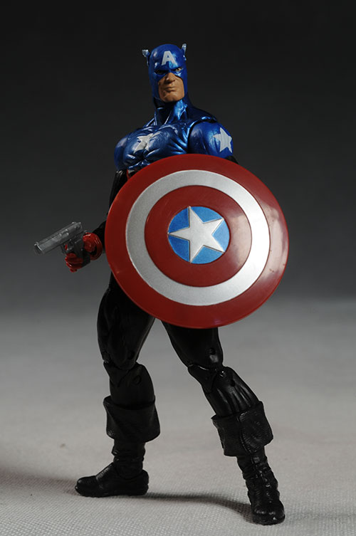 Marvel Legends Spider-Man, Captain America, Fantomex figures by Hasbro