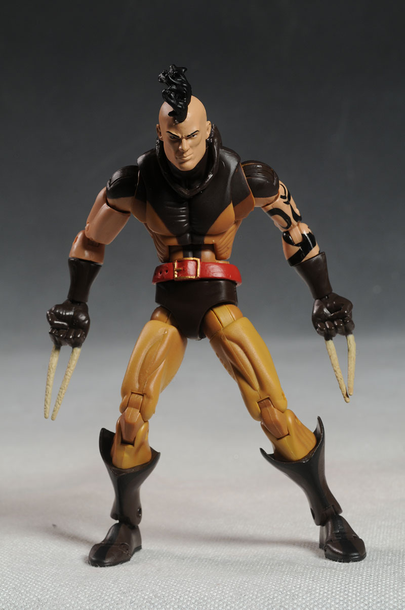 Marvel Legends Piledriver, Drax, Dark Wolverine figures by Hasbro