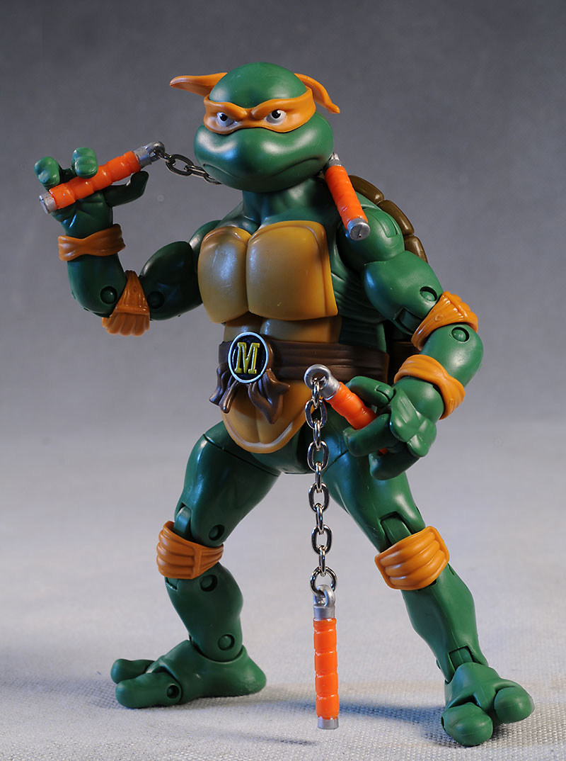 New, Classic TMNT Michelangelo action figure by Playmates