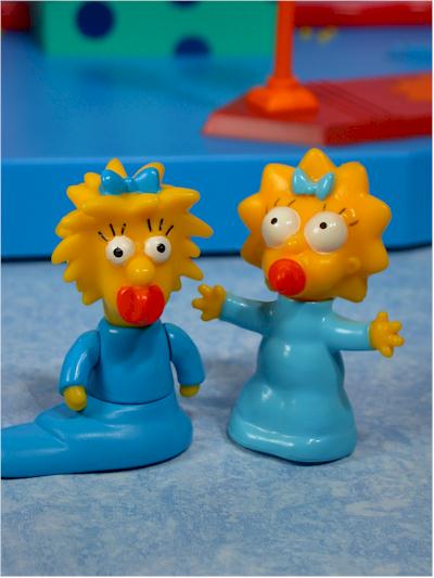 World of Sprinfield Flashback Simpsons action figures by Playmates