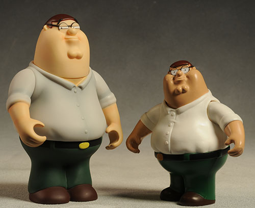 Family Guy series 1 action figures and playset by Playmates
