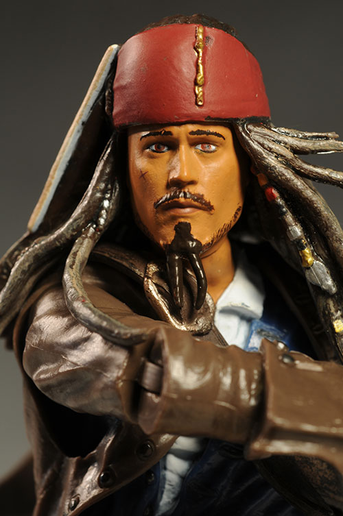 Jack Sparrow, Blackbeard action figures by Jakks