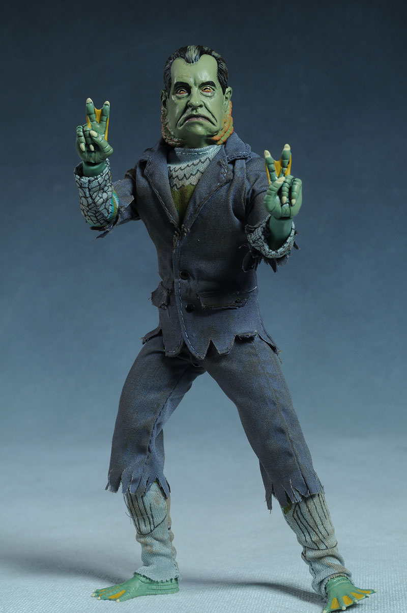 Creature from the Watergate Lagoon(Nixon) action figure from Presidential Monsters
