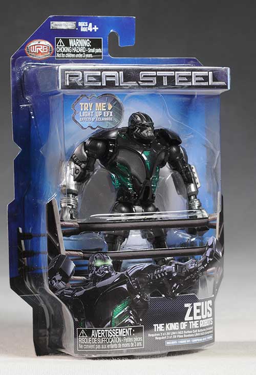 Real Steel Atom, Zeus action figure by Jakks