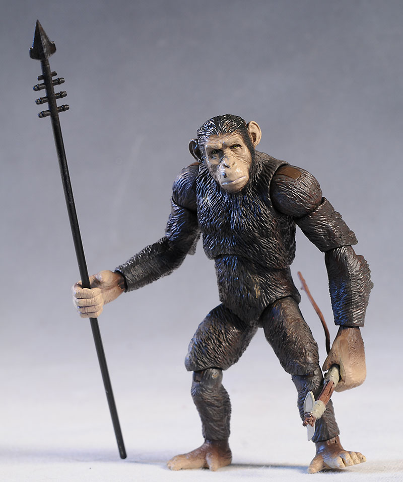 Rise of the Planet of the Apes Caesar figure by Hiya Toys