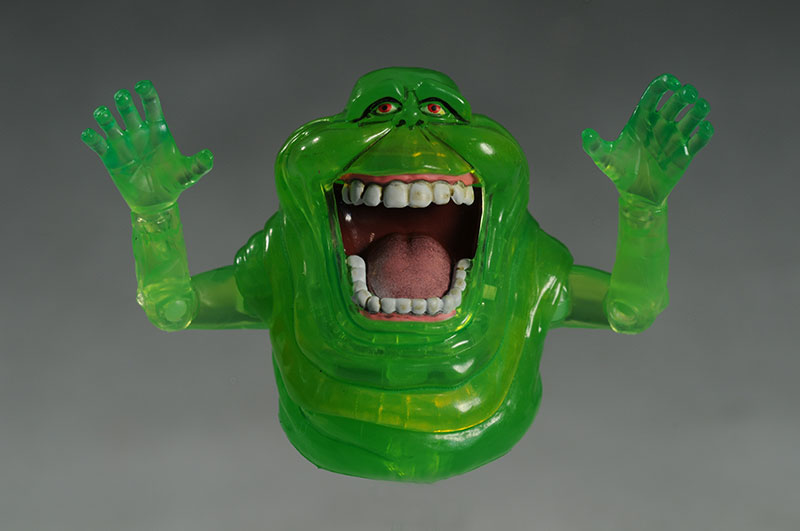 Ghostbusters Egon Spengler, Slimer action figures by Mattel