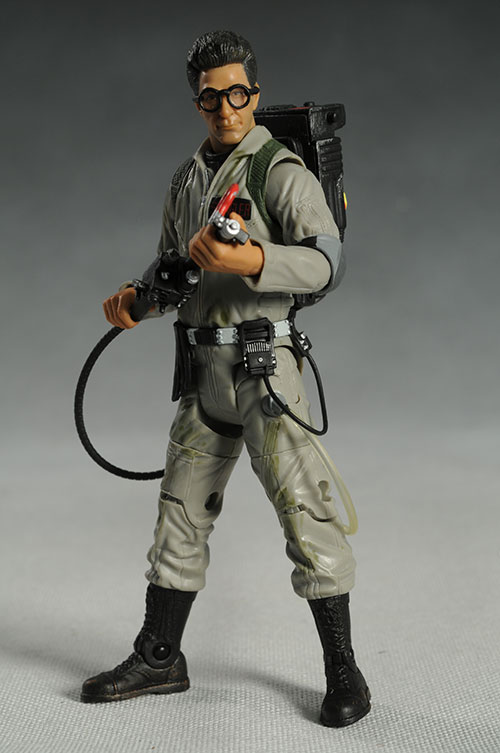 Ghostbusters Egon Spengler, Slimer action figures by Mattel