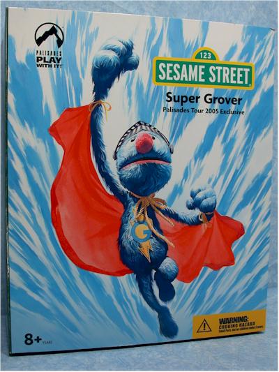 Palisades Super Grover action figure