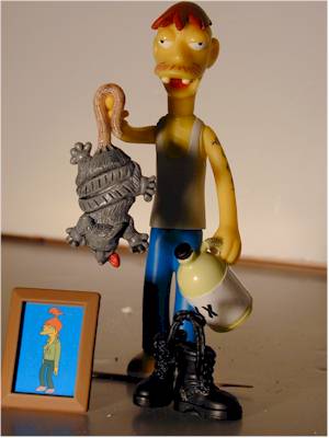 Playmates Simpsons World of Springfield Cletus action figure