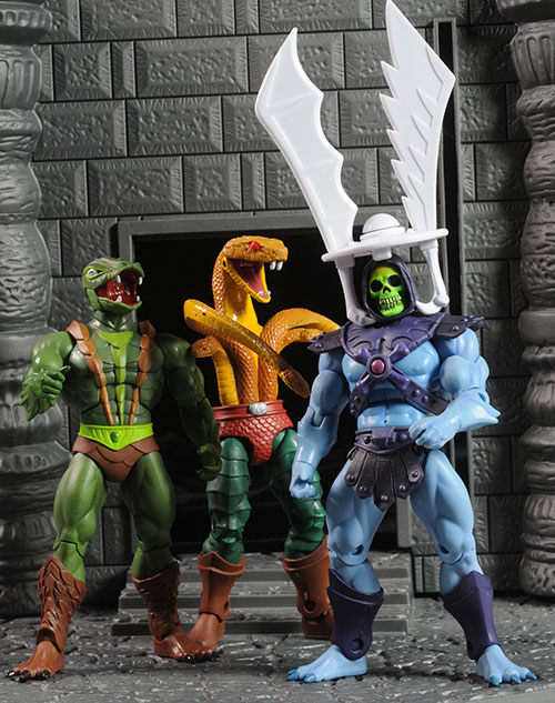 Armory sets for MOTUC by Mattel