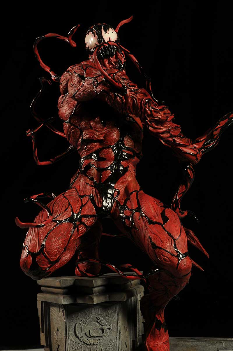 Marvel Carnage Comiquette statue by Sidseshow