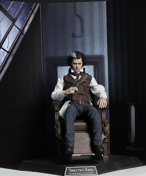 Sweeney Todd sixth scale action figure by Hot Toys