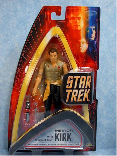 Star Trek Original Series Mirror Mirror Kirk action figure by Art Asylum