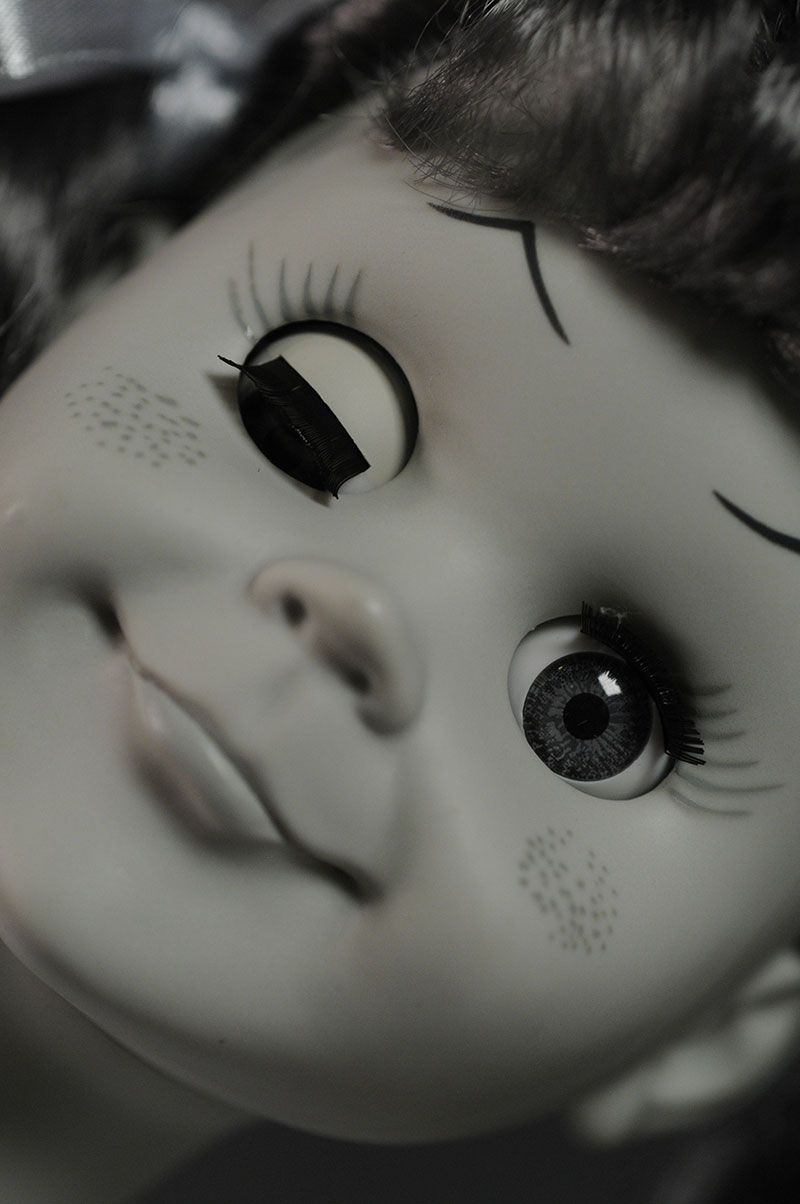Twilight Zone Talky Tina replica doll