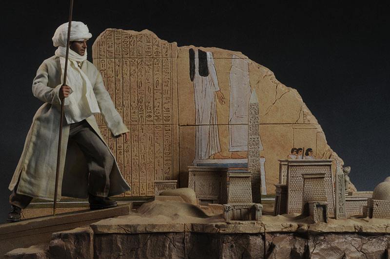 Indiana Jones City of Tanis Map Room diorama by Sideshow