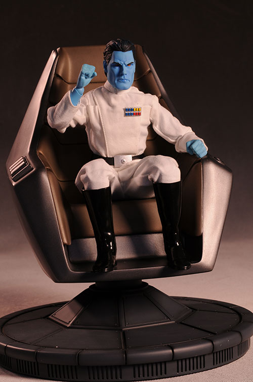 Star Wars Grand Admiral Thrawn, Command Chair figure by Sideshow