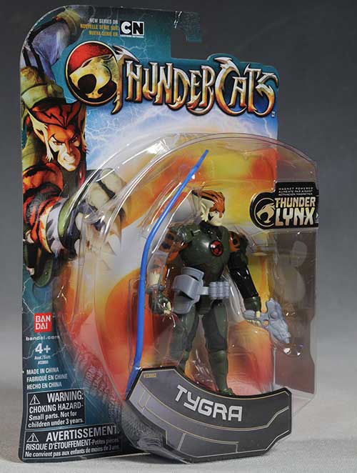 Thundercats Tygra action figure by Bandai