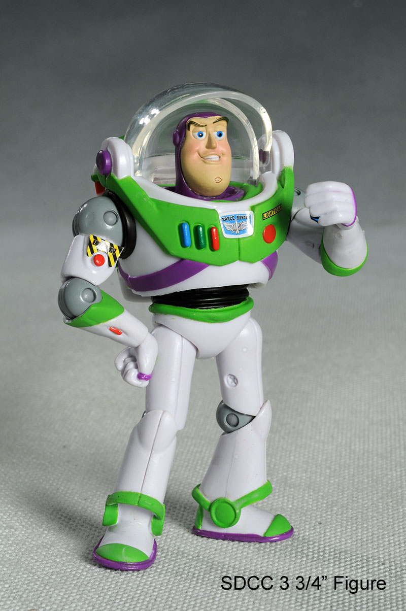 SDCC exclusive Buzz Lightyear Toy Story action figure by Mattel