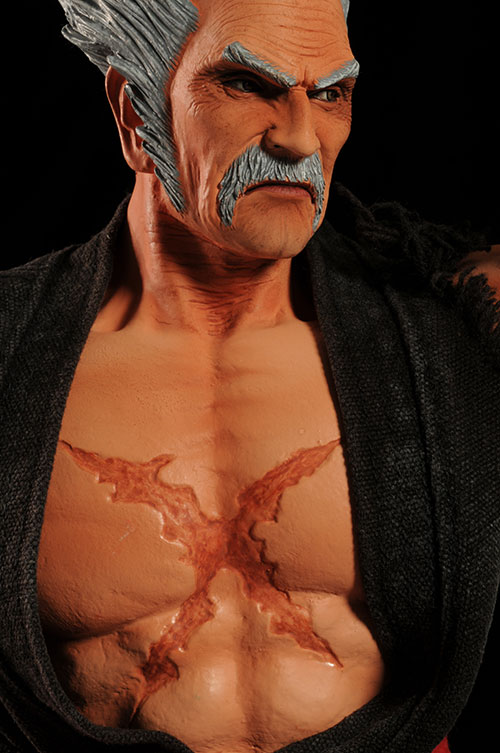 Tekken Heihachi Mishima statue by Triad Toys