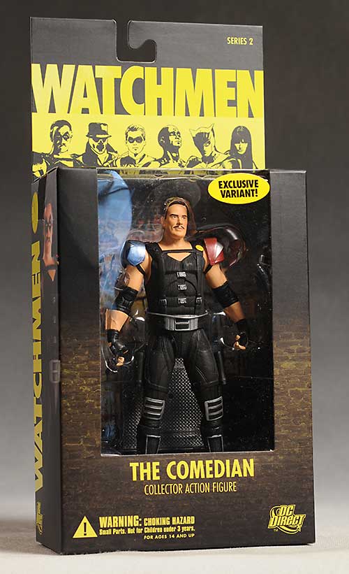 Watchmen Comedian action figure variant by DC Direct