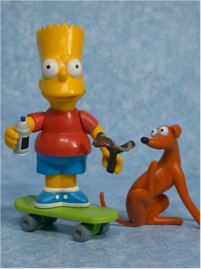 World of Springfield Simpsons Bart Wave 1 action figure by Playmates