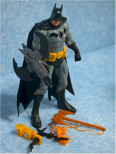 Zipline Batman, Quick Fire Joker action figure by Mattel