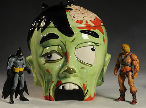 Zombie Head Cookie Jar by Symbiote Studios