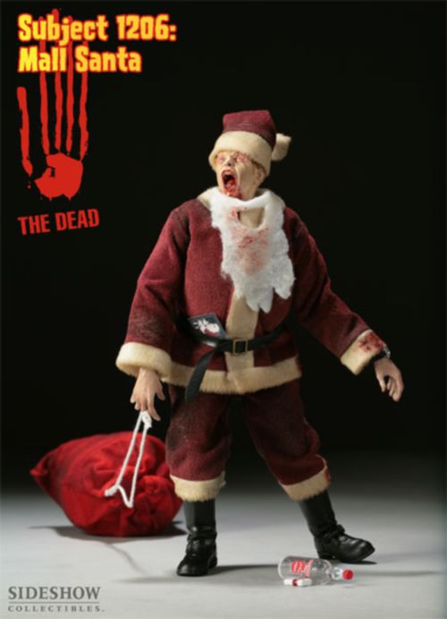 Zombie Santa Sideshow action figure