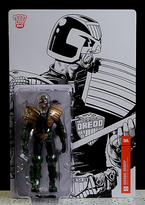 Judge Dredd 2000 AD 1/12 action figure by 3A
