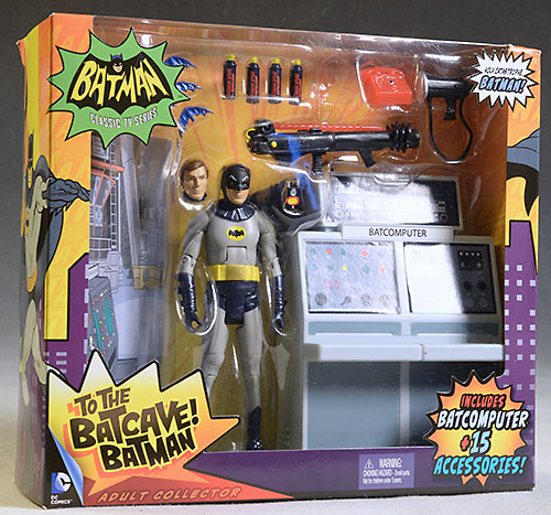 1966 Batman Batcave action figure set by Mattel